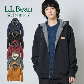 【公式】エルエルビーン カタディン アイアン ワークス フード スウェットシャツ フリースラインド | トレーナー トップス スウェット パーカー メンズ アウトドア ブランド フーディ L.L.Bean LLBean l.l.bean llbean llビーン llbeen