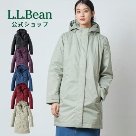 【WINTER SALEクーポン対象】【公式】 エルエルビーン ウィンター ウォーマー コート | アウター ジャケット ウィメンズ レディース アウトドア ブランド フード付き 裏ボア 中綿入り 裏地付き L.L.Bean LLBean llビーン llbeen 中綿コート 裏フリース 防風 撥水