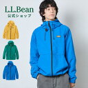 【公式】 エルエルビーン マウンテン クラシック フルジップ ジャケット | マウンテンパーカー アウター シェルジャケット ナイロンジャケット パーカー フード フーディ 無地 ロゴ メンズ アウトドア ブランド 耐水 耐風 軽量 防風 L.L.Bean LLBean llビーン ナイロン