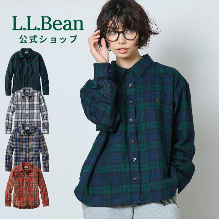 楽天市場】【公式】 エルエルビーン スコッチ プラッド フランネル 