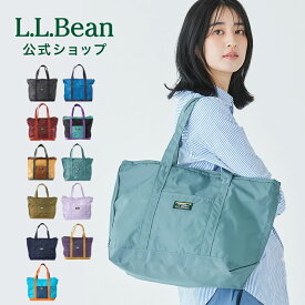 【公式】エルエルビーン エブリデイ ライトウェイト トート ミディアム | トートバッグ バッグ メンズ ウィメンズ レディース 男女兼用 アウトドア ブランド トートバック ナイロン ナイロンバッグ L.L.Bean LLBean llビーン llbeen 大きめ ファスナー付き 軽量 買い物袋