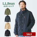 【SALE10%OFF】【公式】エルエルビーン ビーンズ インサレーテッド トラベル ジャケット | アウター ジャンパー ブルゾン メンズ アウトドア ブランド 耐水 防風 中綿 フード フード付き L.L.Bean LLBean llビーン llbeen 中綿ジャケット