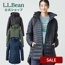 【楽天スーパーSALE41%OFF】【公式】エルエルビーン バウンドレス ダウン コート|アウター ダウンコート ダウンジャケット レディース ウィメンズ アウトドア ブランド フード フード付き 軽量 撥水 防寒 L.L.Bean LLBean llビーン llbeen
