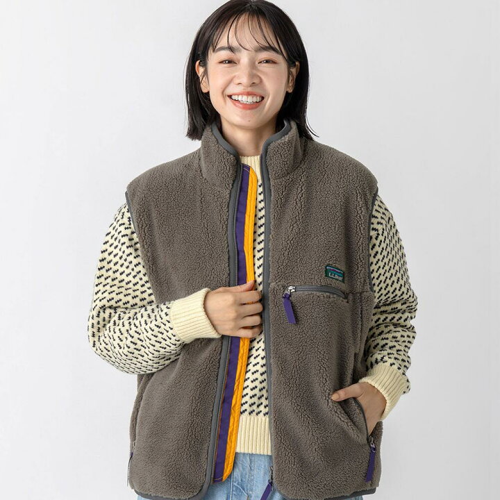 楽天市場】【公式】 エルエルビーン トップシャム ボア フリース 