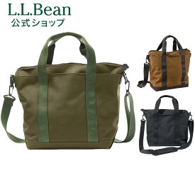 【公式】エルエルビーン ハンターズ トート バッグ ジップ トップ ショルダー ストラップ付き ミディアム | メンズ ウィメンズ レディース ユニセックス 男女兼用 アウトドア ブランド L.L.Bean LLBean llbean llビーン llbeen
