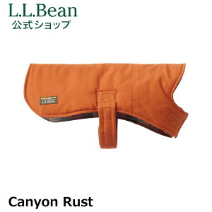 【公式】 エルエルビーン リバーシブル フィールド コート フォー ドッグ ミディアム | 犬用ジャケット 犬用ウェア 犬服 ドッグウェア アウトドア ブランド キャンバス フランネル チェック