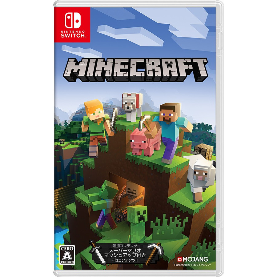 新品 Nintendo Switch マイクラ マインクラフト Minecraft お気に入り ブランド激安セール会場