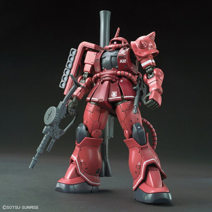 楽天市場 Hg ジ オリジン 024 1 144 シャア専用ザクii 赤い彗星ver バンダイ エルエルハット