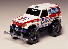 タミヤ　コミカルミニ四駆シリーズ No.13　1/32 トヨタ ランドクルーザー（チームACP 1990年パリダカ仕様） 【19013】【プラモデル】