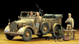 タミヤ　1/35 ドイツ中型軍用車 ホルヒKfz.15 “北アフリカ戦線”【37015】【プラモデル】