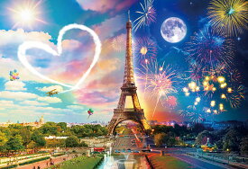 1000Pジグソーパズル Paris Day to Night【1000-020】【72×49cm】【ビバリー】
