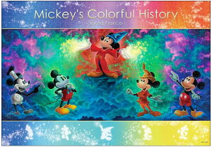 �f�B�Y�j�[1000�s�[�X Mickey's Colorful History (51x73.5cm) �yD-1000-861�z�y�e�����[�z