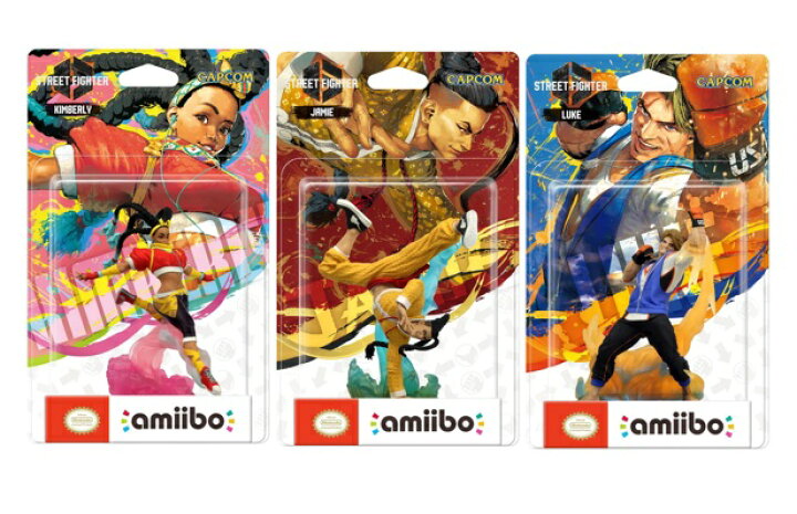楽天市場】【新品】amiibo ルーク+ジェイミー+キンバリー【ストリート 