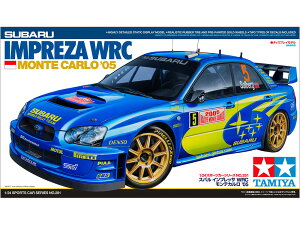タミヤ 1/24 スバル インプレッサ WRC モンテカルロ '05【24281】【プラモデル】