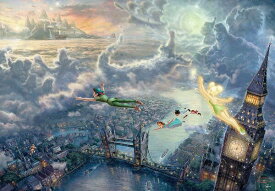 ディズニー1000ピース ピーターパン Tinker Bell and Peter Pan Fly to Never Land スペシャルアートコレクション （D-1000-031）【ディズニーパズル】