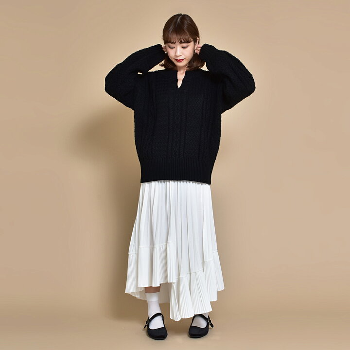 楽天市場 プリーツスカート ロング ミモレ丈 レディース おしゃれ フレア アシメ アシンメトリー スカート 韓国 可愛い かわいい ファッション ブラック 黒 ホワイト 白 ブラウン 茶色 アウトレット 女性用 婦人服 ギフト ファッション 22 秋 秋冬 冬 Svec Prime Shop