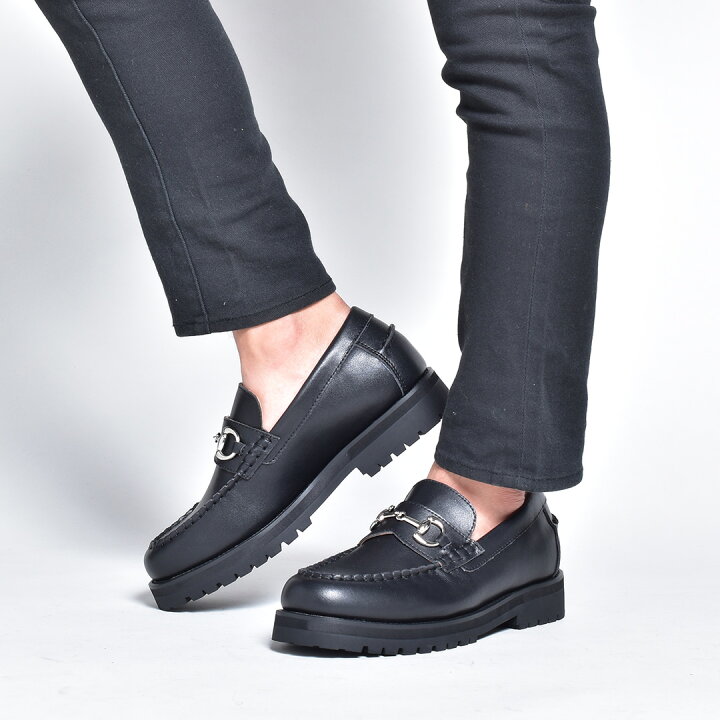 楽天市場 ビットローファー メンズ おしゃれ ローファー 厚底 モカシン スリッポン カジュアルシューズ 革靴 短靴 短ぐつ スエード スウェード ブランド Svec シュベック ブラック 黒 男性の シューズ 靴 23 冬 春 春夏 Svec Prime Shop