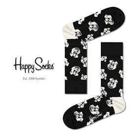 happy socks ハッピーソックス 靴下 レディース メンズ おしゃれ 黒 スニーカー ブランド ビジネス クルー丈 ソックス くつ下 可愛い かわいい 綿混 カジュアル アニマル柄 ドッグ 犬 総柄 ブラック ギフト プレゼント 誕生日 Doggo Sock DOG01-9100 2024 冬 春 春夏