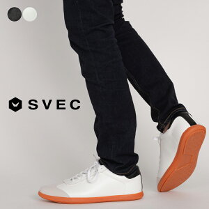 スニーカー メンズ 白 黒 おしゃれ 白スニーカー ジャーマントレーナー ジャーマン ローカット カジュアルシューズ ミリタリー レースアップ レトロ ブランド SVEC シュベック ブラック ホワ