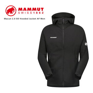 mammut �}���[�g 1011-00792 �W���P�b�g �A�E�^�[ �}�N�� 2.0 �\�t�g�V�F�� �t�[�f�b�h �W���P�b�g �A�W�A���t�B�b�g Macun 2.0 SO Hooded Jacket AF Men ���� �}�E���e���p�[�J�[ �����Y �}���p �u�����h �I