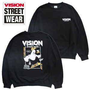 vision street wear �g���[�i�[ ���f�B�[�X �����Y �S�[�X�g GHOST �X�E�F�b�g �|���` ������ �u�����h ������� ���킢�� ���� �v���I�[�o�[ �v�����g ���� �g�b�v�X �u���b�N �� 2026 �~ �t �t��