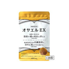 オサエルEX 120粒ターミナリアベリリカ 機能性表示食品 オサエル EX 脂肪 糖