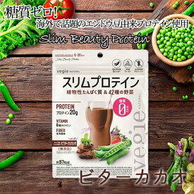 ベジエ ナチュラル スリムプロテイン ビターカカオVegie プロテイン ソイプロテイン 大豆たんぱく 置換え