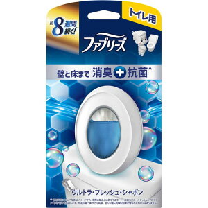 P&G ファブリーズ トイレ用消臭剤 プレミアムシリーズ+抗菌 ウルトラ・フレッシュ・シャボン 6.3mLトイレ芳香剤 芳香剤 消臭剤 ファブリーズ トイレ 便所