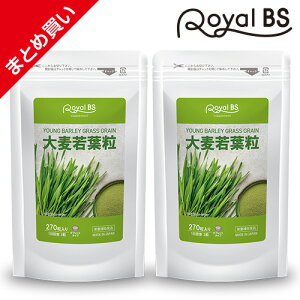 大麦若葉粒 まとめ買い 2個セット送料無料 業務用 大容量 Royal BS サプリ サプリメント大麦若葉 野菜サプリメント 野菜 栄養補給 野菜不足 青汁 苦手な方に お徳用 健康 美容 日本製