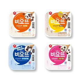 送料無料 (冷蔵発送) ビヨット 人気の韓国発酵ヨーグルト 韓国 旅行 コンビニ お土産 1Box(12個) 全4種