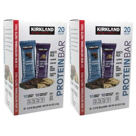[送料無料] Kirkland カークランド Signature Protein Bar シグネチャープロテインバー20個