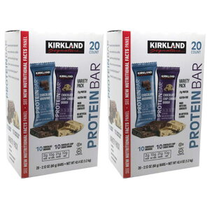 [��������] Kirkland �J�[�N�����h Signature Protein Bar �V�O�l�`���[�v���e�C���o�[20��