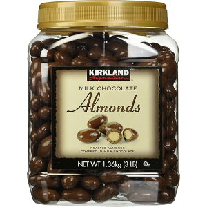 [��������] Kirkland �J�[�N�����h Signature Milk Chocolate Almonds �V�O�l�`���[ �~���N �`���R���[�g �A�[�����h 48.0 Oz (1.36 kg)