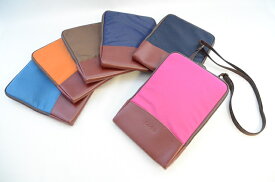 COBU牛本革×ナイロン マルチポーチM (名入れ不可)CN17