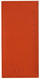 牛本革製 長財布用 カードケース スリム メンズ レディース カードホルダー 10枚収納 インナーカードケース 薄型 長財布 牛革 レザー 名入れ 10文字まで Lino L38