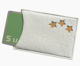 桜 星 ヨットデザインのパスケース 牛本革 2ポケット スリム 薄い (名入れ対象商品) Lino L14