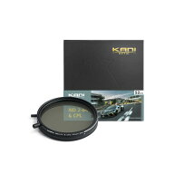 KANI バリアブル ND2-64+CPL 52mm / 可変NDフィルター + 円偏光フィルター