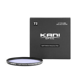 KANI 光害カットフィルター LPRF 72mm / レンズフィルター 夜景 星景 天体撮影 丸枠
