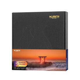 KANI 角型フィルター HT100IV サンライズ フィルターセット（フレーム付） 100mm幅 朝日 夕日 撮影セット / 角形フィルター レンズフィルター