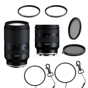 TAMRON (�^������) 11-20mm / 18-300mm �����Y2�{+�t�B���^�[�Z�b�g / Sony E�}�E���g APS-C ���������Y
