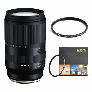 TAMRON (タムロン) 18-300mm F/3.5-6.3 Di III A VC VXD / Fujifilm Xマウント+ KANI CDF No.2+プレミアムプロテクターセット
