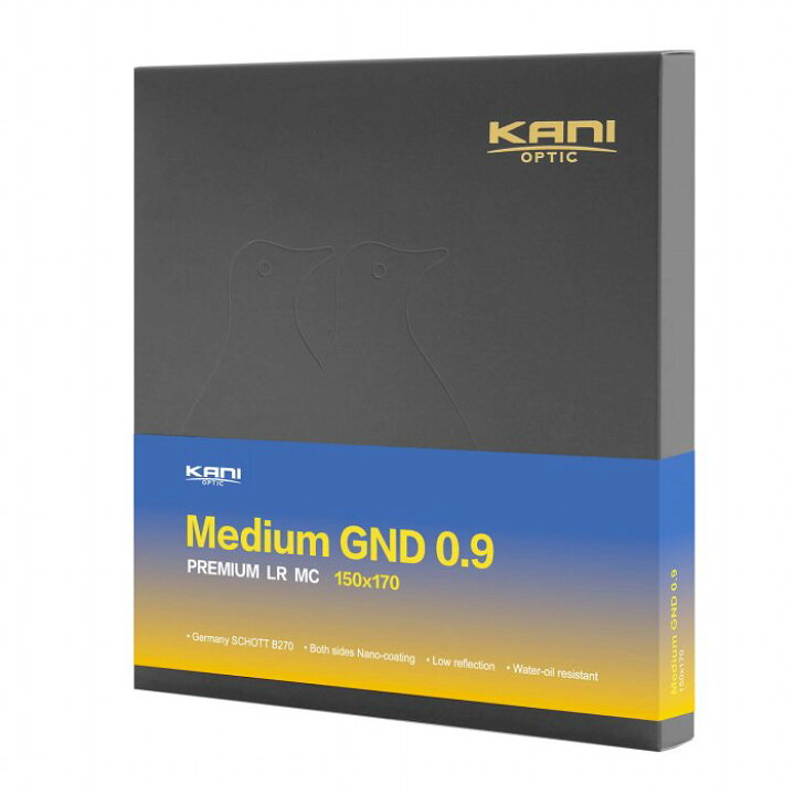 楽天市場】KANI 角型フィルター ハーフND8 プレミアムミディアムGND 