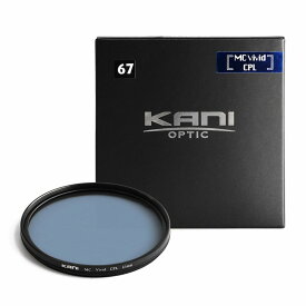KANI CPLフィルター プレミアムビビッドサーキュラーPL 67mm CPL / 円偏光 PL レンズフィルター