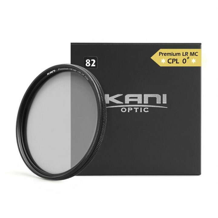 楽天市場】KANI CPLフィルター 82mm プレミアムサーキュラーPL 82mm 0 
