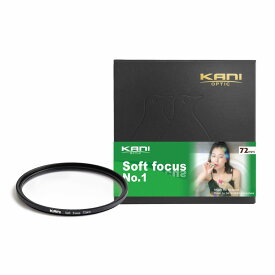 KANI ソフトフィルター 72mm ソフトフォーカス No.1 72mm / ソフト効果 丸枠