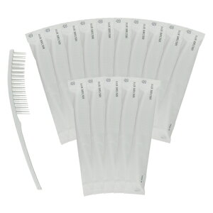 (最強翌日配送 ネコポス送料無料)(ホテルアメニティ)(使い捨てヘアブラシ)(個包装タイプ)業務用 ストレートスリムスケルトンブラシ (STRAIGHT SLIM BRUSH) x15個セット【ネコポス】【smtb-s】