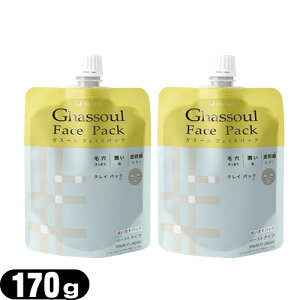 (最強翌日配送 ネコポス送料無料)ナイアード ガスール フェイスパック (naiad ghassoul face pack) 170g x2個セット