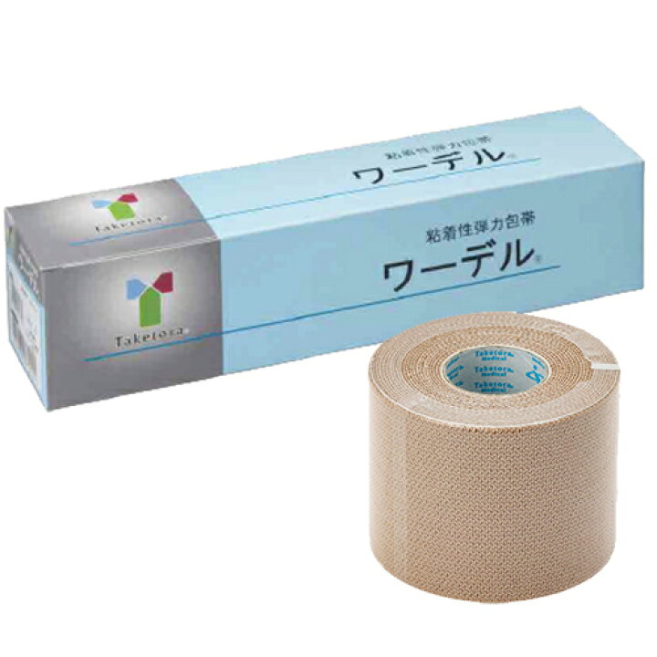 楽天市場】(送料無料)(竹虎)タケトラ NEWワーデル 粘着性弾力包帯  
