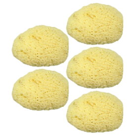 ◆(メール便(日本郵便) ポスト投函 送料無料)(天然スポンジ)ユタカ 天然海綿スポンジ(フェイススポンジ)/(NATURAL SEASPONGE ナチュラル・シースポンジ)(約2~3cm)× 5個セット