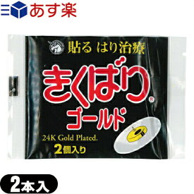 (あす楽発送 ポスト投函！)(送料無料)(鍼用器具)ユニコ きくばりゴールド(2本入り) お試し用 - 金(24K)の鍼、肌にやさしく、目立たない!(ネコポス)【smtb-s】